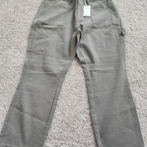 Judy Blue Olive Girlfriend Utility Pants 16W NWT